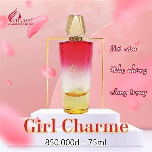 Chiết nước hoa nữ CHARME GIRL 10ML Gợi cảm quyến rũ tươi mát Cá tính Nước hoa nữ Nước hoa chính hãng Dầu thơm nam nữ Dầu thơm nữ Nước hoa nam Làm đẹp Nước hoa