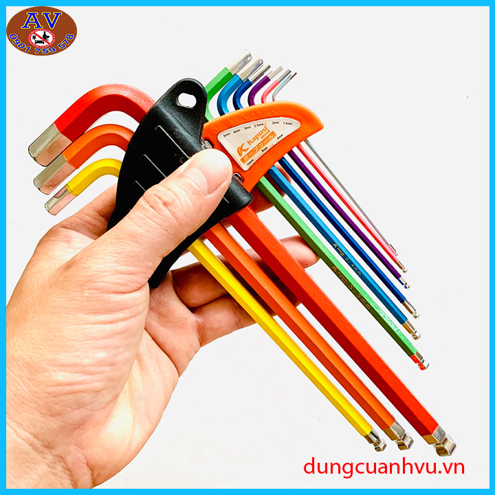 BỘ LỤC GIÁC KAPUSI NHẬT CHI TIẾT 7 MÀU