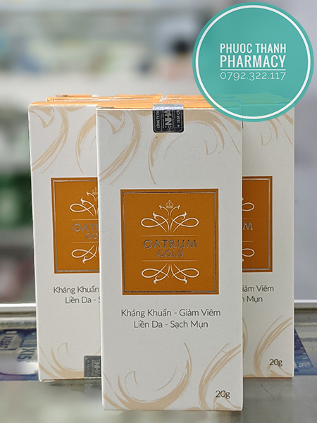 Kem kháng khuẩn OATRUM GOLD [ Tuýp 20g ]