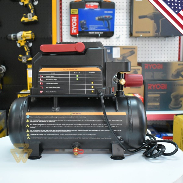 [HCM]Máy Nén Khí 0.75HP 6L Briggs&Stratton 0200681