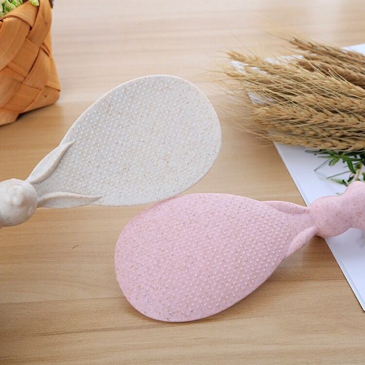 Vá Muỗn Bới Cơm Chống Dính Hình Thỏ Dễ Thương.