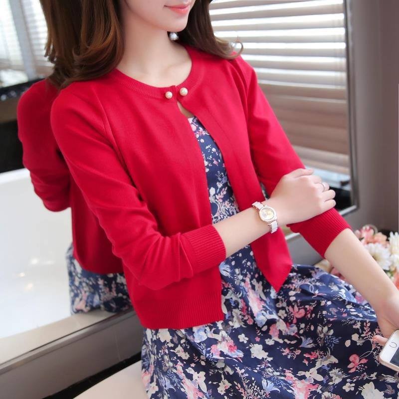 Áo Khoác Len Cúc Ngọc