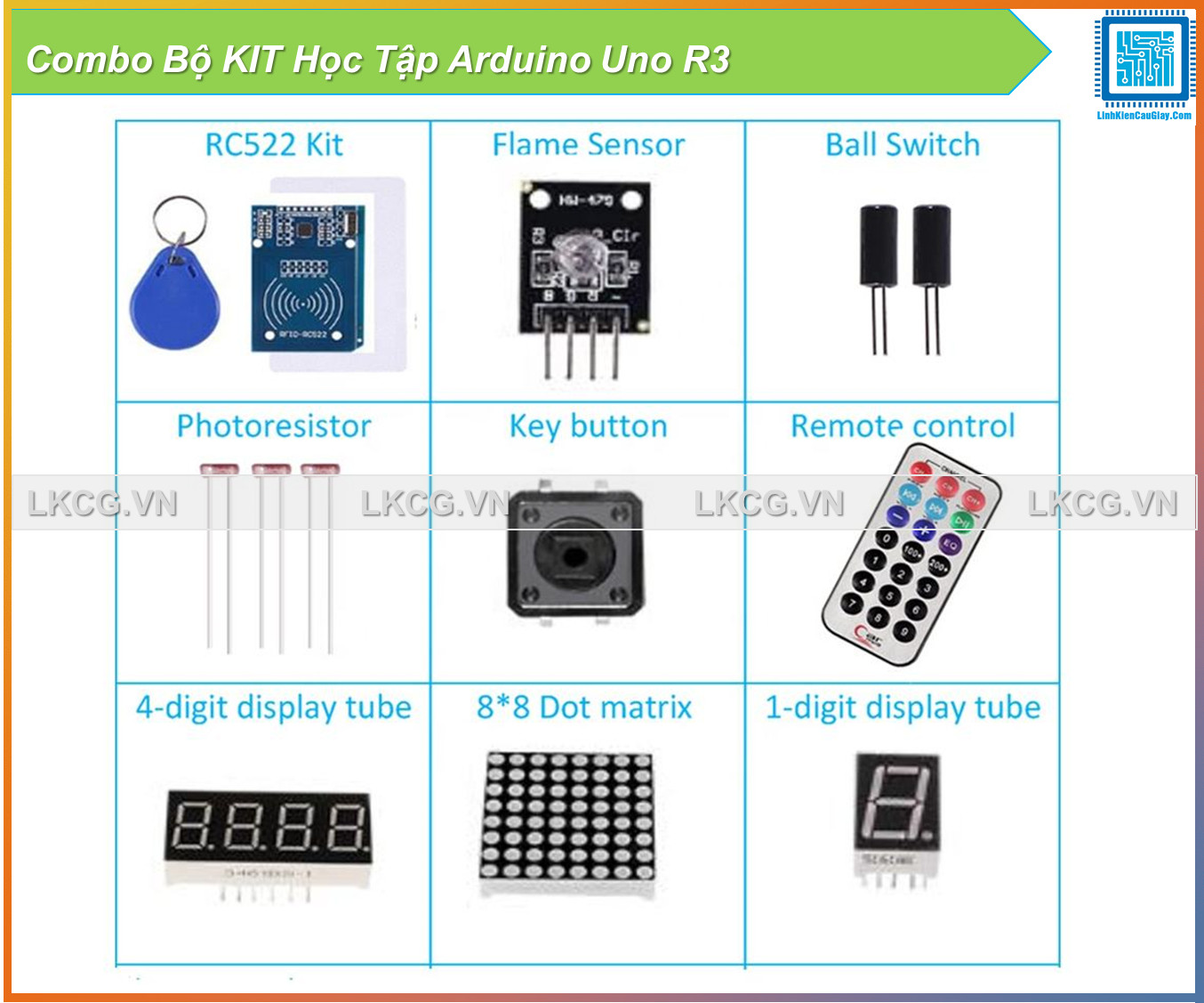 [Rẻ vô địch] Combo Bộ KIT Học Tập Arduino Uno R3