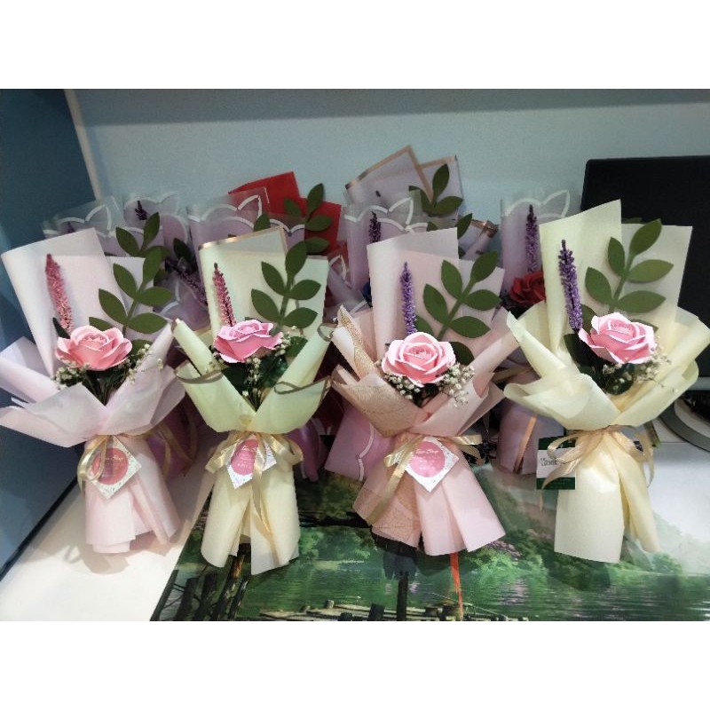 Bó hoa GIẤY 1 bông SIÊU ĐẸP