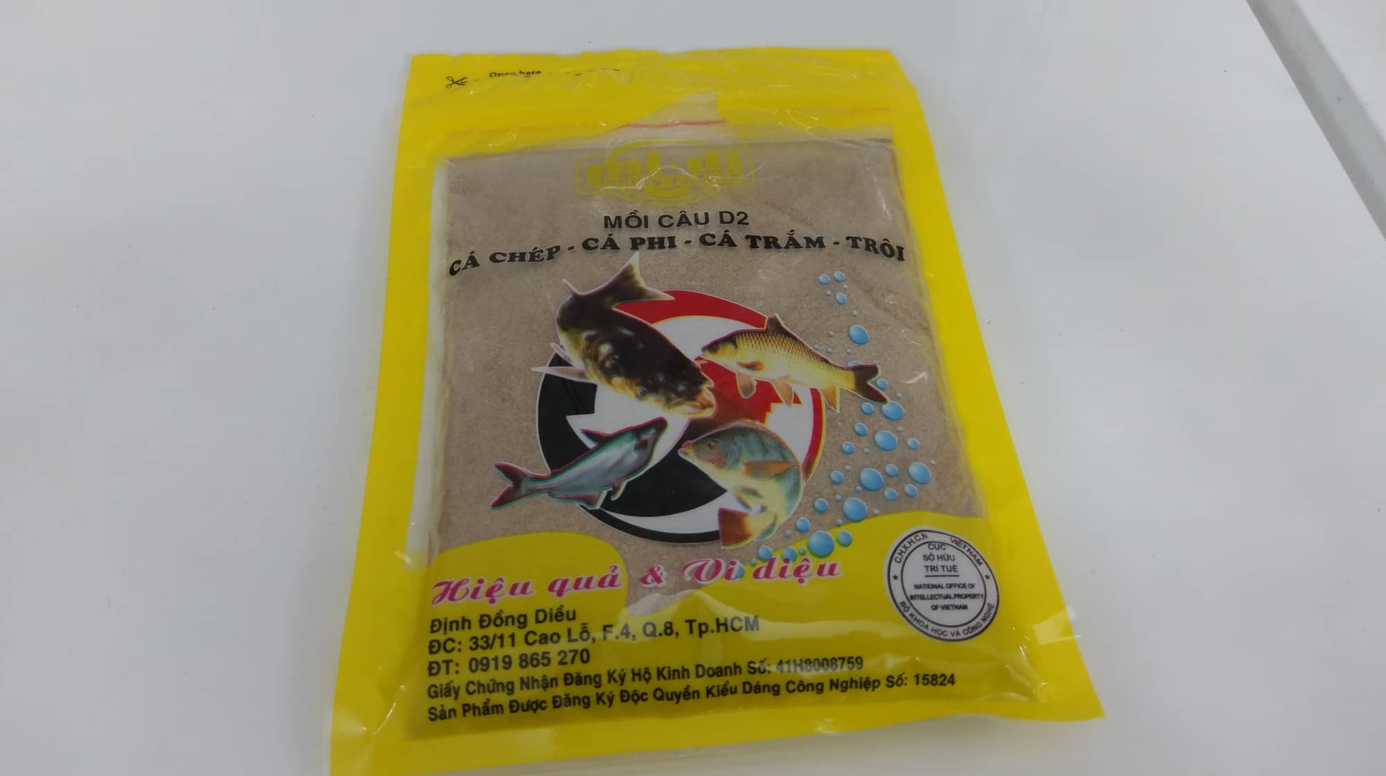 Mồi Cám Câu Cá D1 - D2 - 200Gr