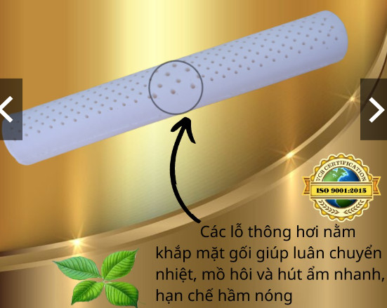 Gối ôm cao su thiên nhiên dành cho bé - liên á