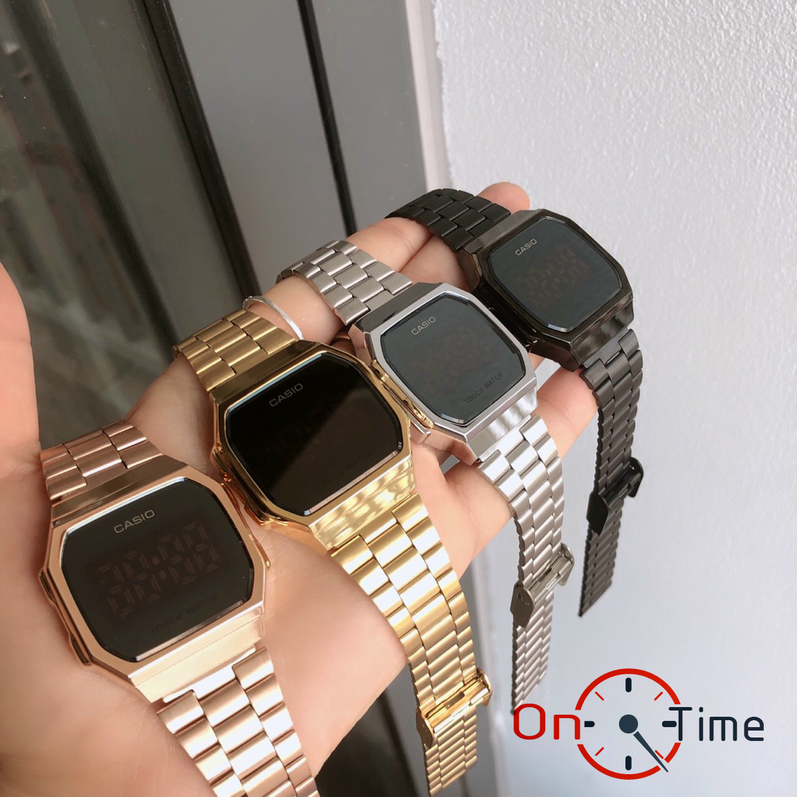 Đồng Hồ Casio Đèn Led Màn Hình Cảm Ứng