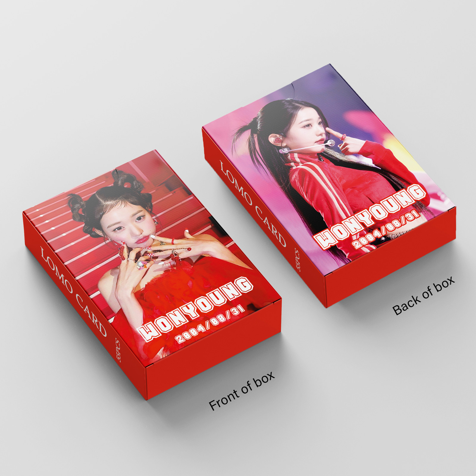 Set 55 lomo card IVE - WONYOUNG 2023