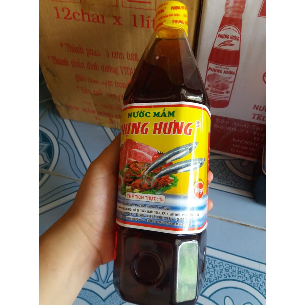 Nước mắm Phụng Hưng Phú Quốc 1 lít