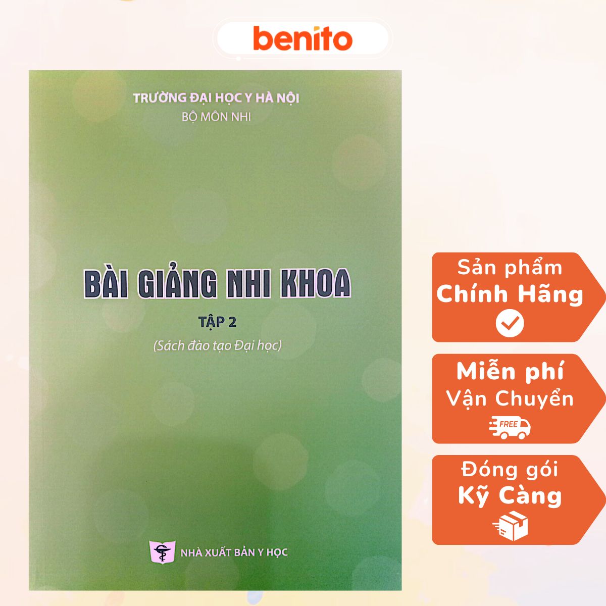 Benito - sách - bài giảng nhi khoa tập 2 2023 - nxb y học