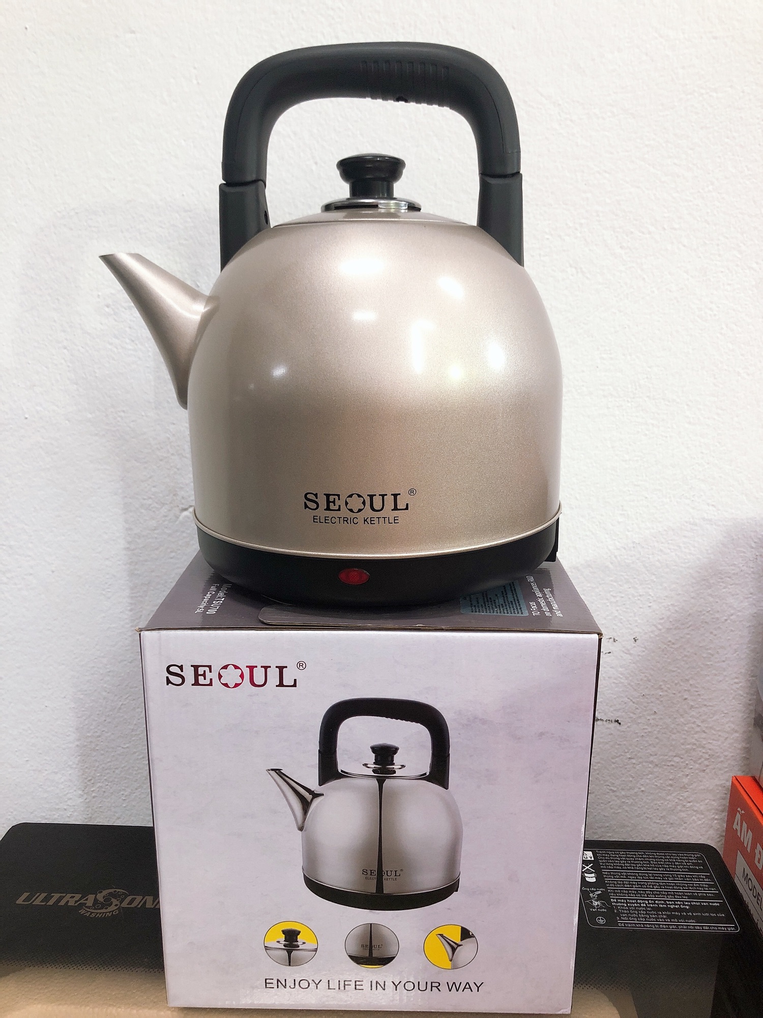 Ấm đun nước Seoul 5 lít tự ngắt khi sôi