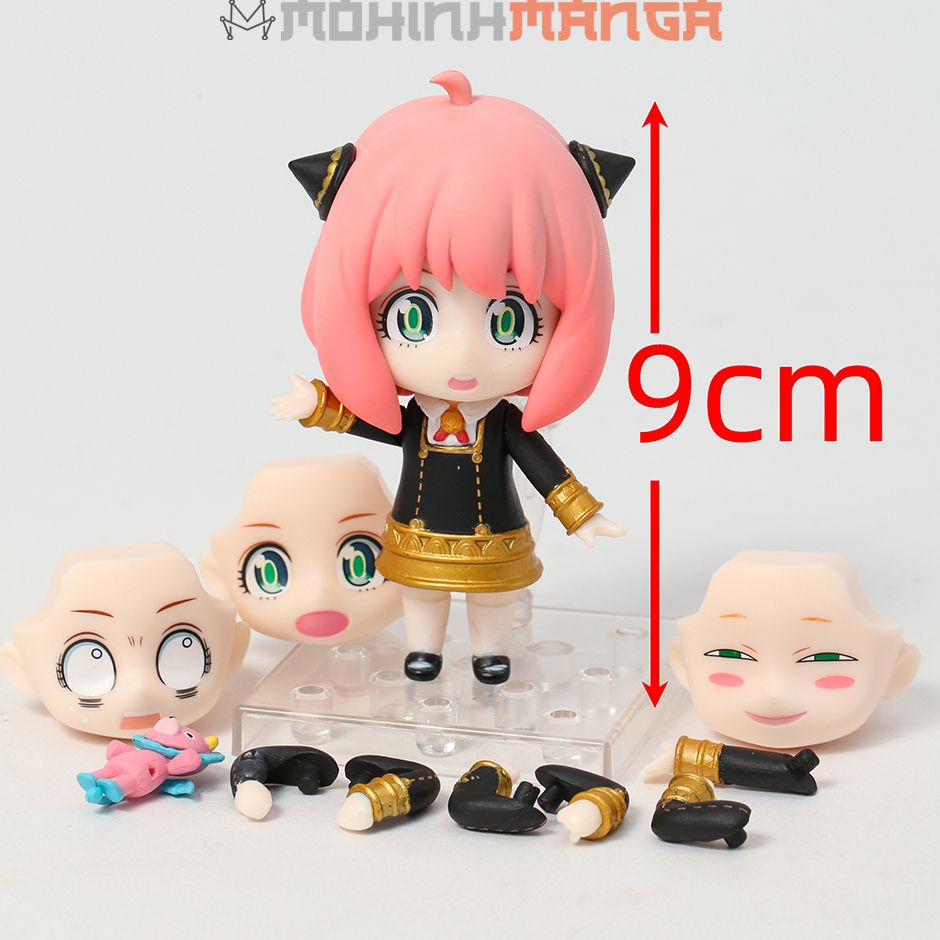 Mô hình Nendoroid 1902 Anya Forger Spy X Family Gia đình điệp viên Loid Yor có khớp làm quà tặng