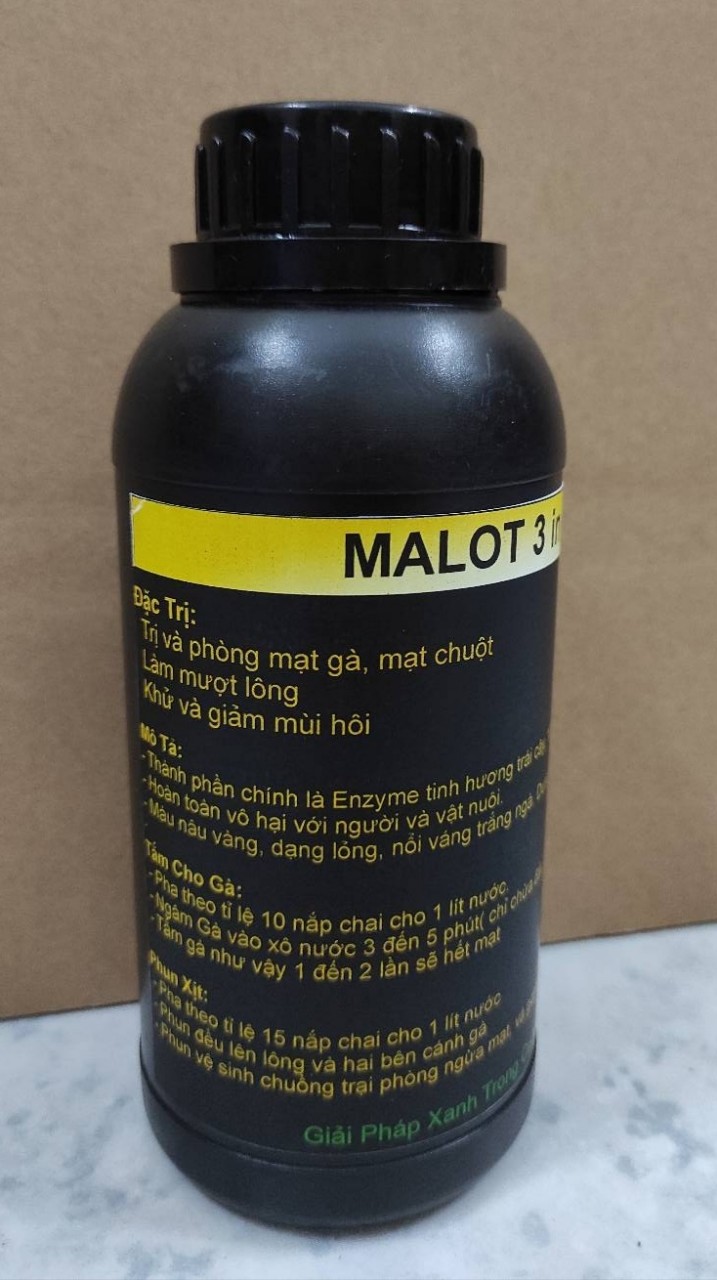 [HCM]Trị Mạt Gà Malot 3 in 1