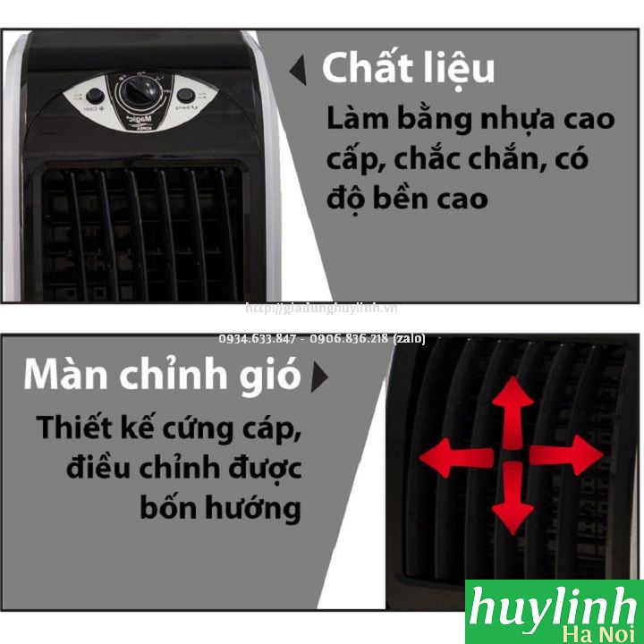 Quạt - Máy làm mát không khí Magic Korea A48 [Thay thế A-45]