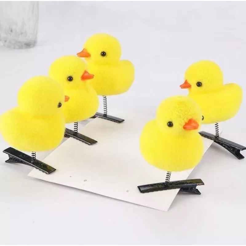 Sét 2 Kẹp tóc con vịt dễ thương