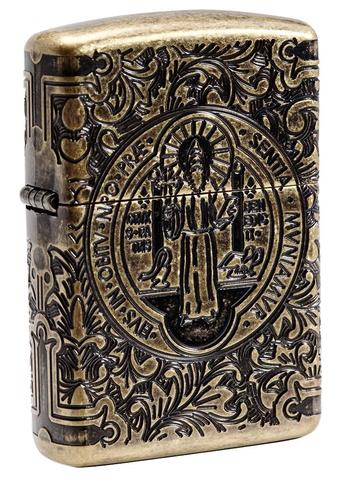 Hộp Quẹt Zippo St. Benedict Design 29719