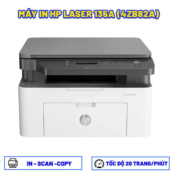 [HCM]MÁY IN HP LASER 135A 4ZB82A (IN – SCAN – COPY)