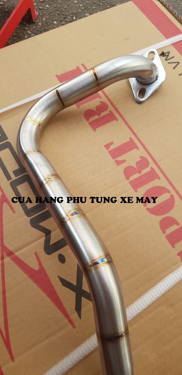 Cổ pô VARIO 2018 - 2021 gắn pô zin inox 304
