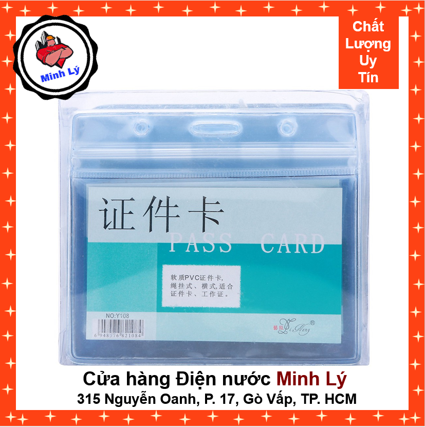 [HCM]Bộ 5 Thẻ Đeo Bảng Tên Nhựa Dẻo Chống Nước 8.5x10cm Cao Cấp