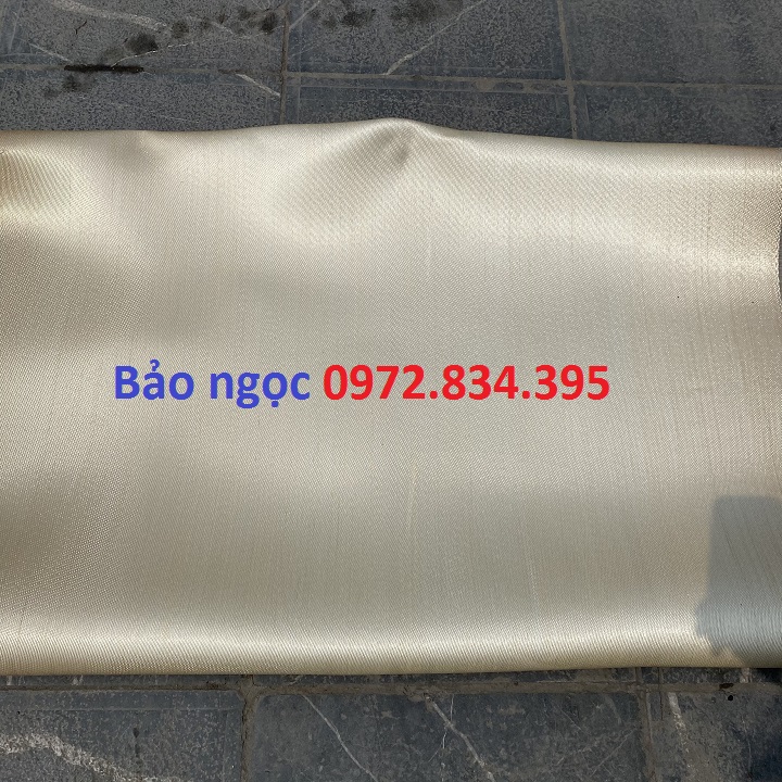 Vải bạt chống cháy sợi thủy tinh HT800 (rộng 1 mét dài 5 mét)