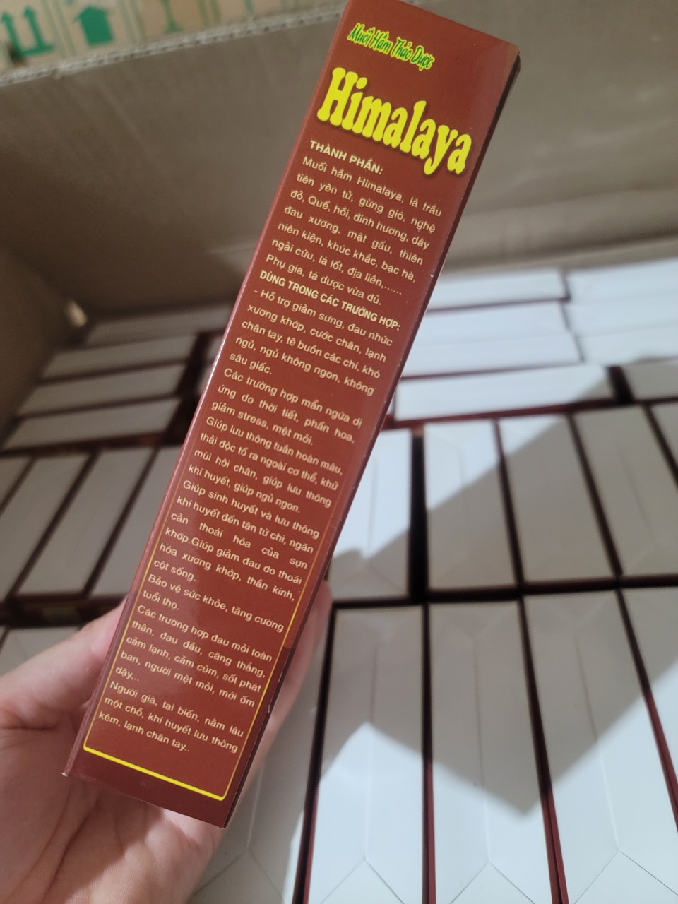 Muối Hầm thảo dược himalaya