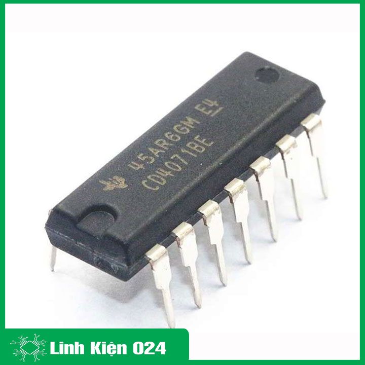 IC CD4071 DIP14 / SOP14 điện áp rộng