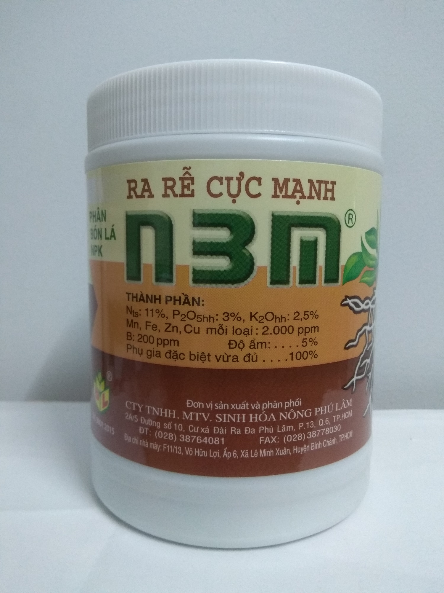 [HCM]Phân bón lá NPK ra rễ cực mạnh N3M - chai 500 gram