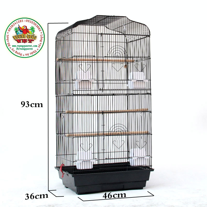 Lồng nuôi vẹt VQV-3016