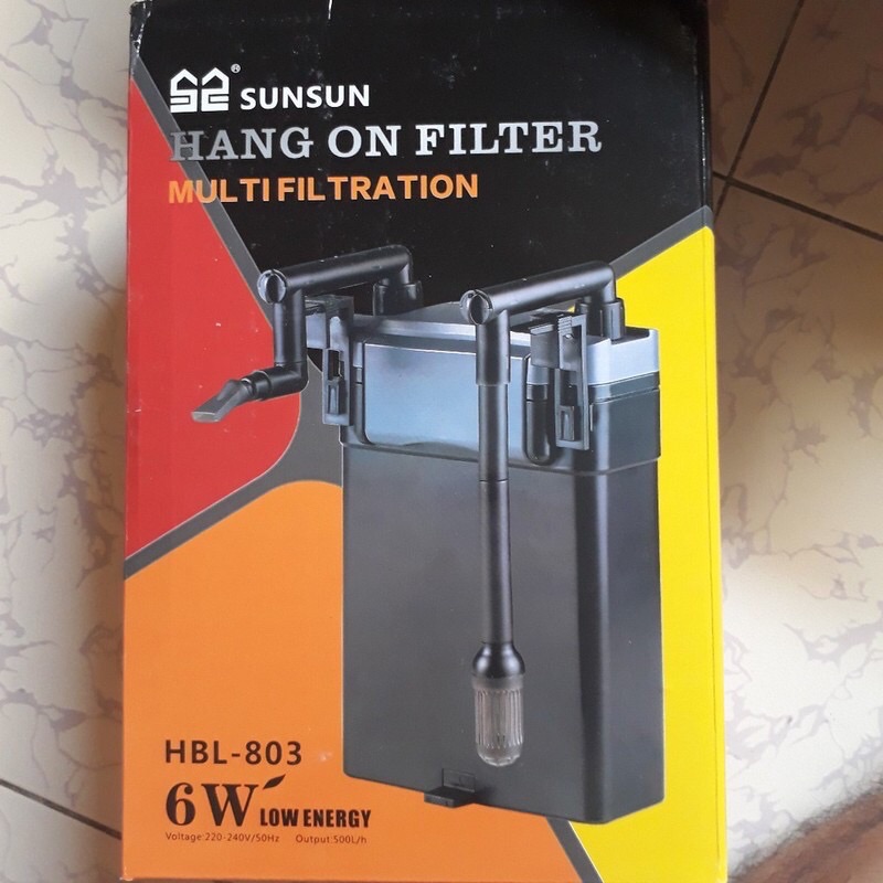 Lọc Treo Hồ Cá Sunsun HBL 803 (ko kèm lọc váng)