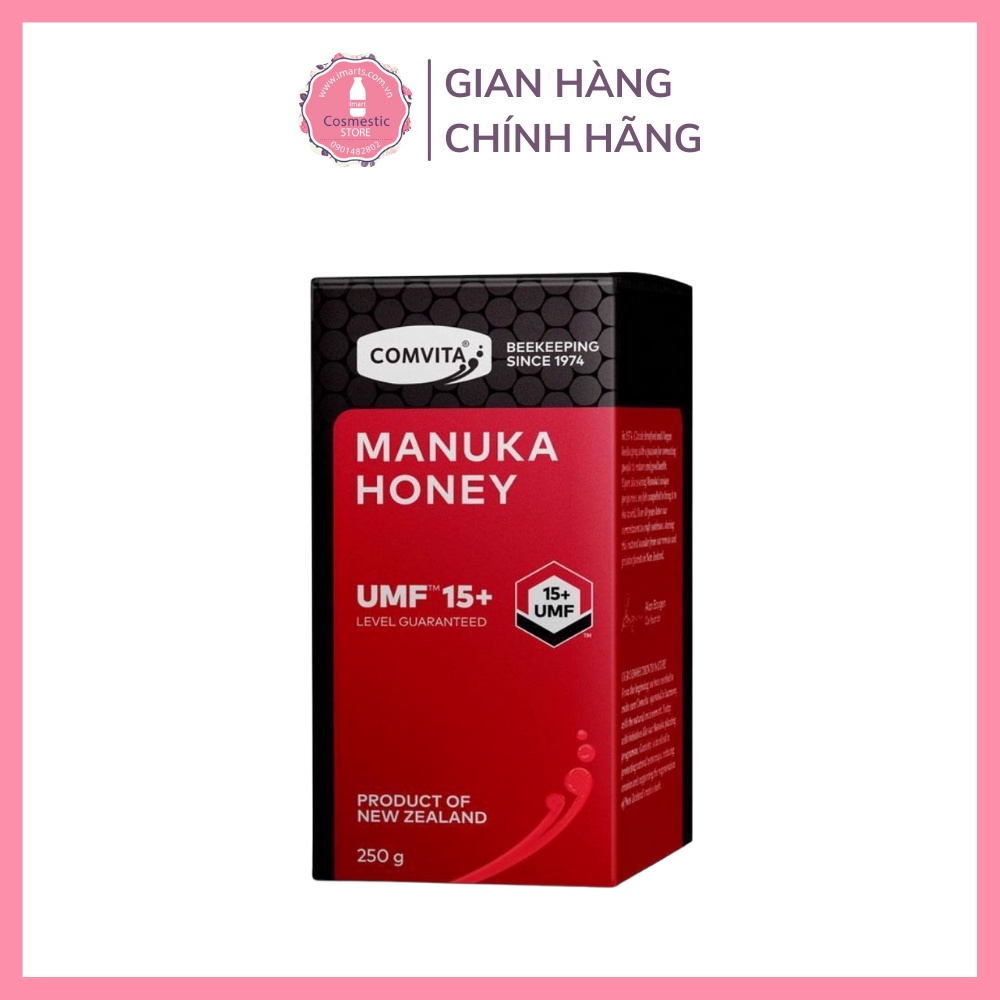 Mật Ong Comvita Manuka Honey Umf 15+ Chiết Xuất 100.% Từ Thiên Nhiên Giúp
