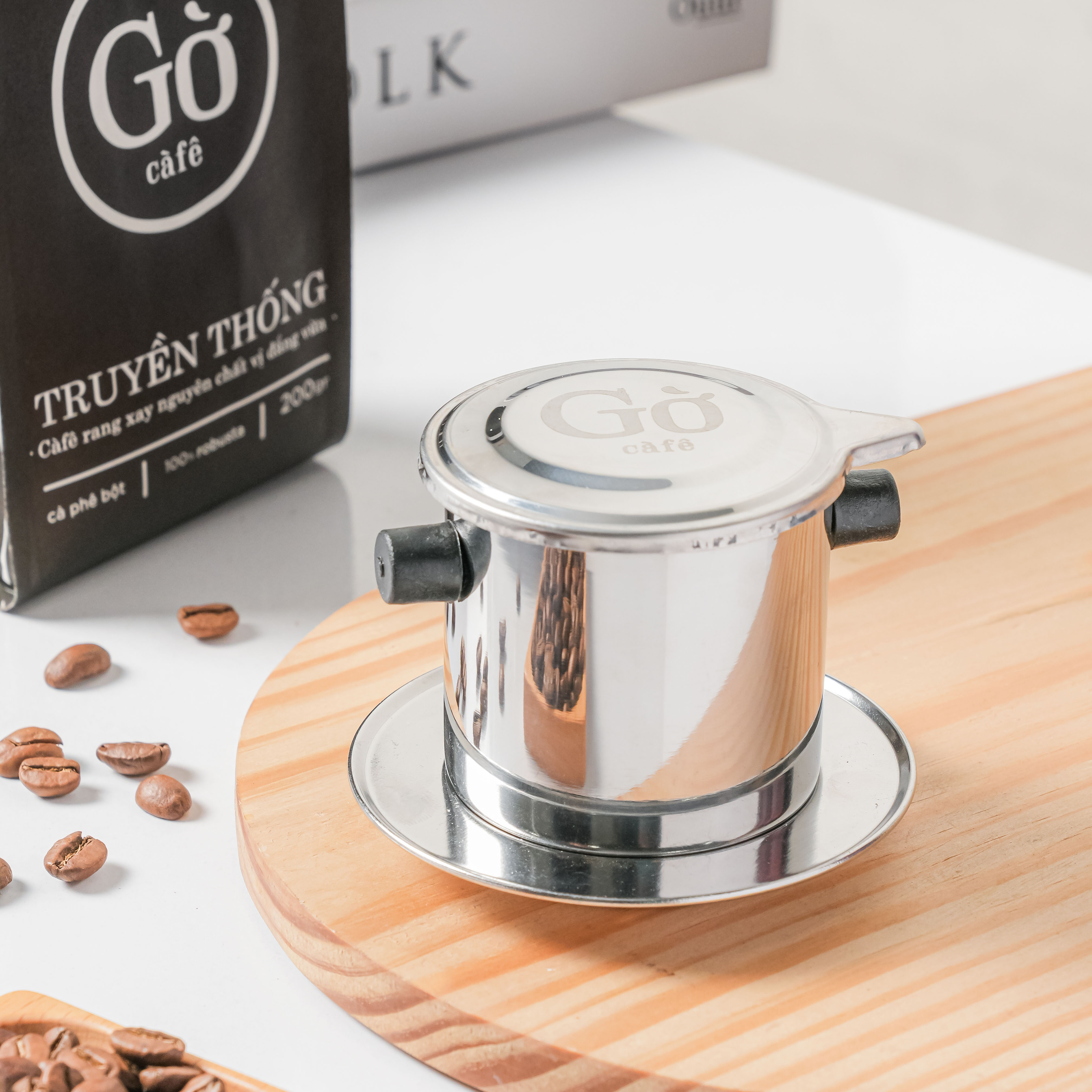 PHIN INOX pha cà phê - Gờ cafe