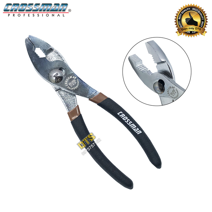Kìm 2 lỗ - Kìm răng 2 nấc Crossman U.S.A (Kềm kẹp 2 nấc tăng)
