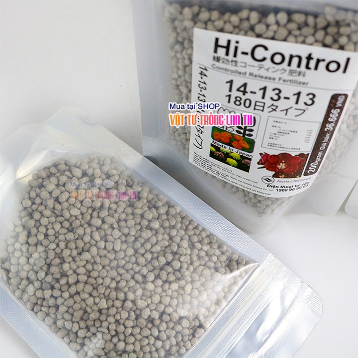 Phân tan chậm Hi - Control Nhật Bản cho lan gói 200g - T194