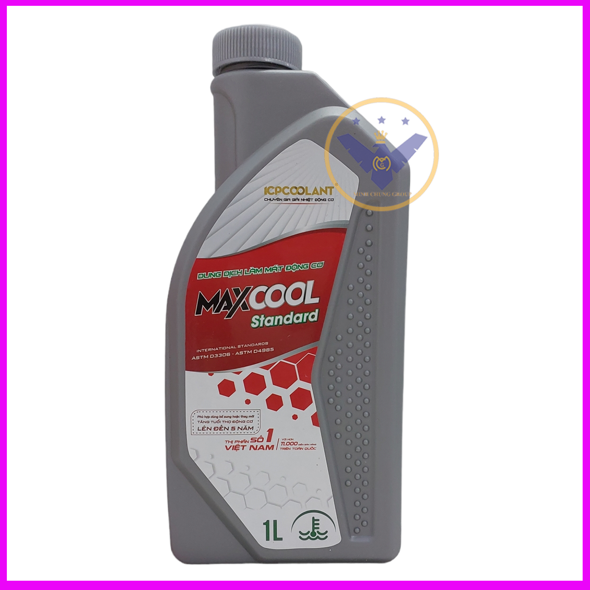 Nước làm mát xe ô tô màu đỏ Maxcool Standard 1 lít