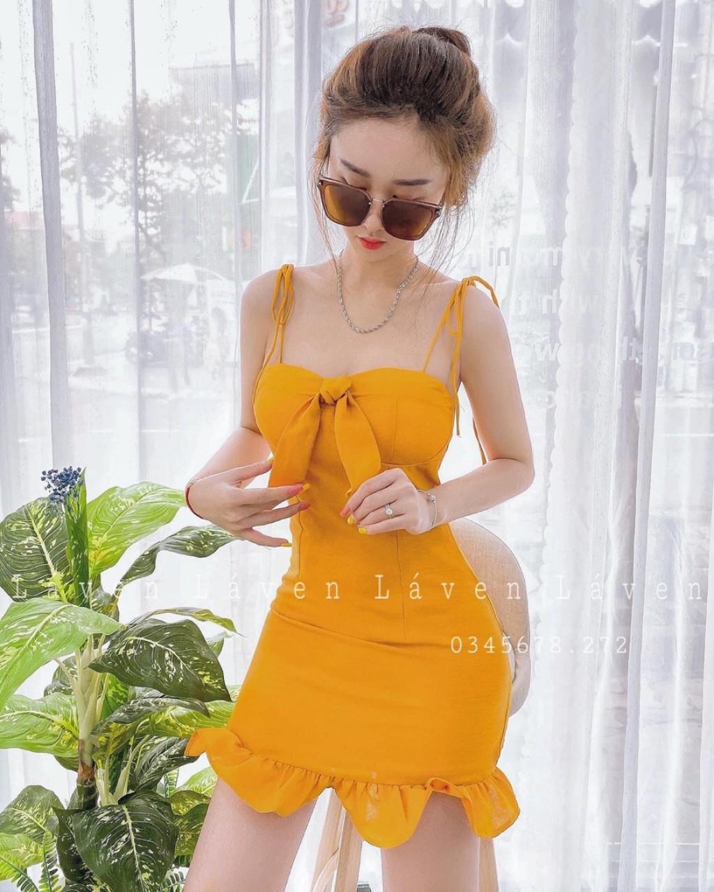[HCM]ĐẦM 2 DÂY ĐUÔI CÁ ( CÓ MÚT NGỰC )-LC