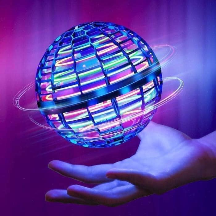 Quả cầu ma thuật phát sáng, bóng bay UFO nhiều màu sắc cho bé