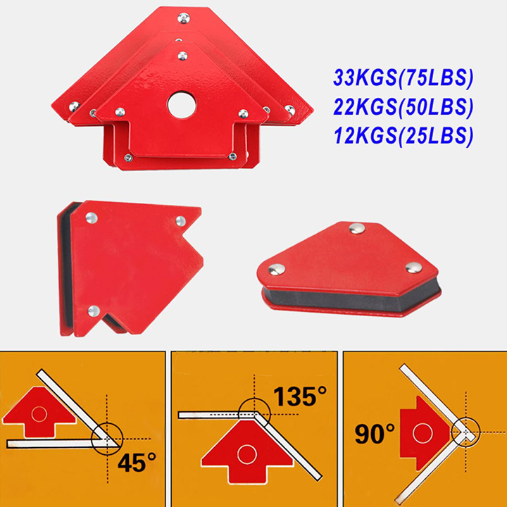 Ke góc nam châm hút mạnh 50LBS 22kg