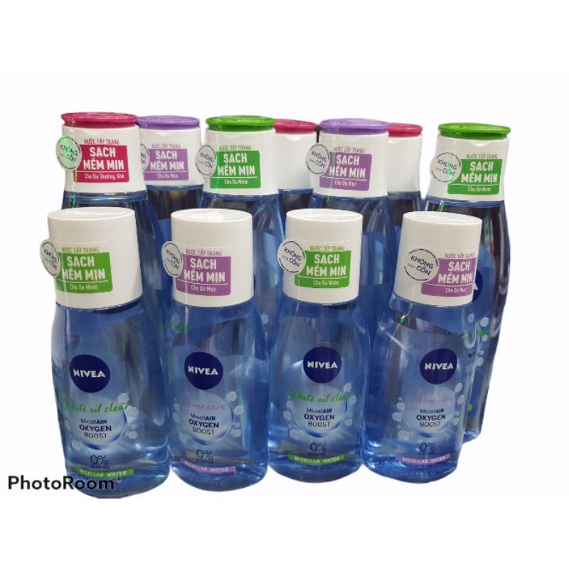 ❄️ Nước tẩy trang Nivea mới không chứa cồn 💦💦
