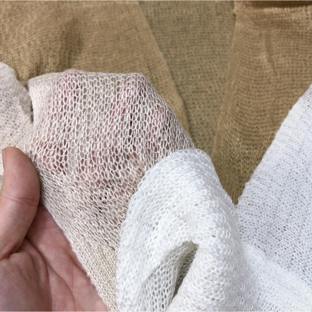 ÁO KHOÁC NỮ, ÁO CARDIGAN LEN MỎNG HÀN QUỐC