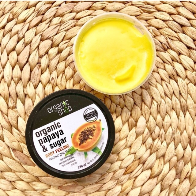 Tẩy Da Chết Toàn Thân Organic Shop 250ml