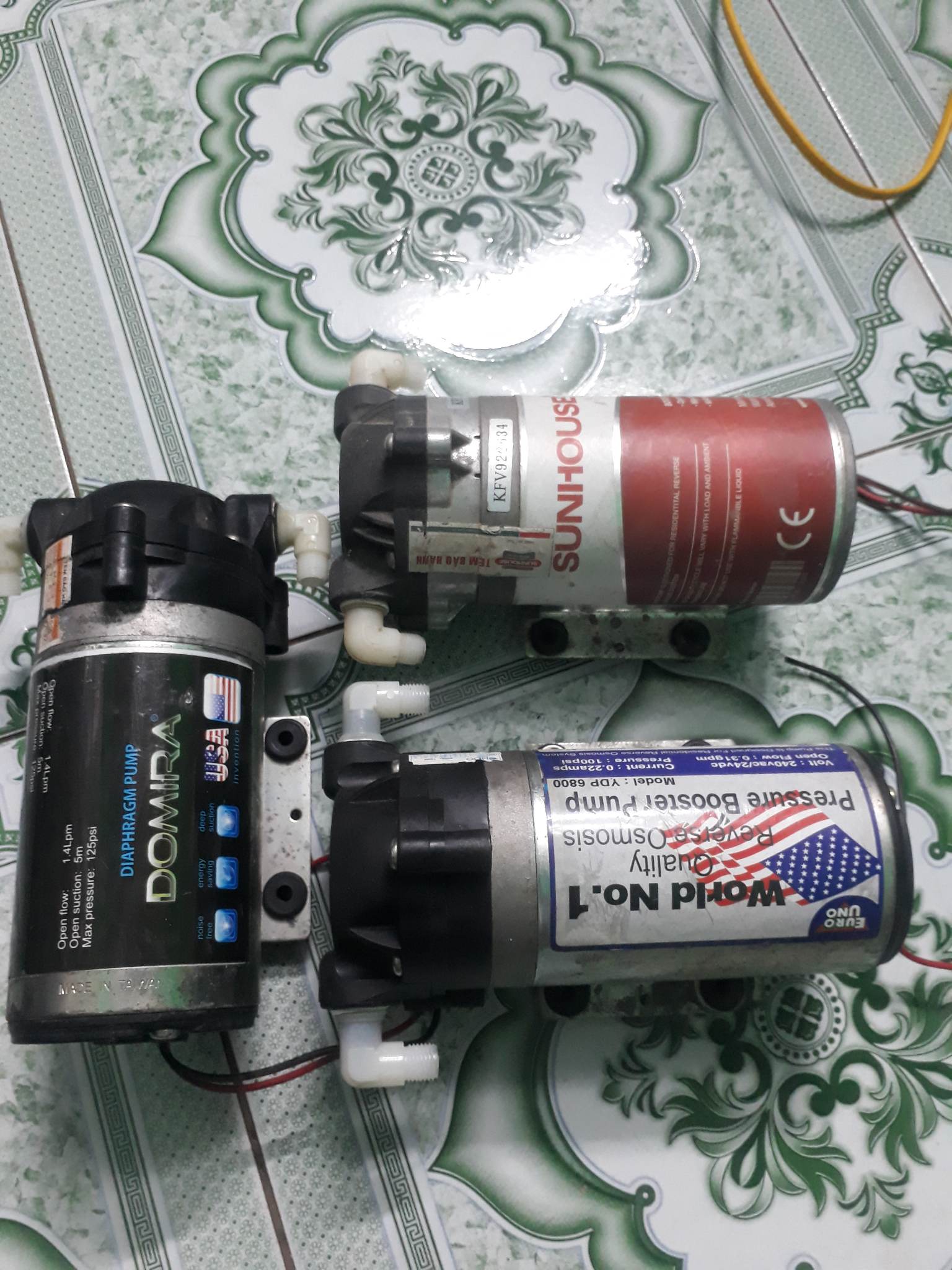 Bơm tăng áp 24v - Bơm 24v - Bơm máy lọc nước