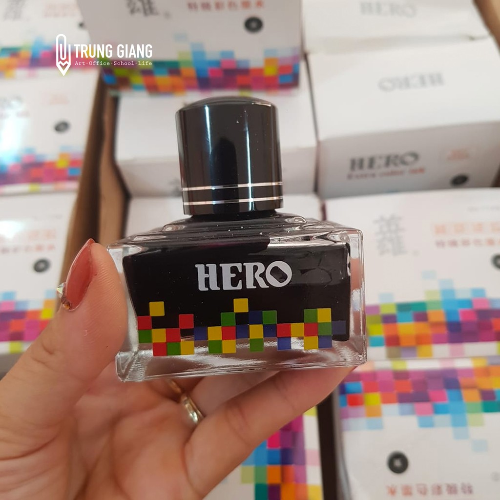 Mực Viết Máy Hero 40 ml Nhiều Màu 40ml