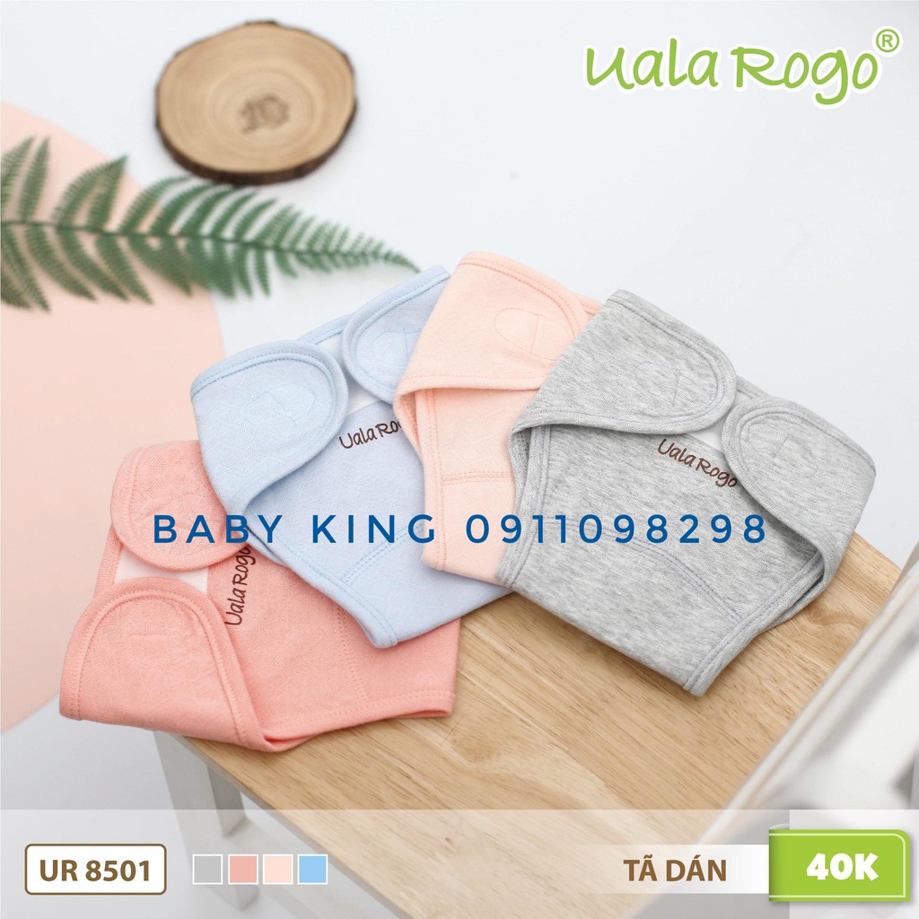 [HCM]Tã Đóng Bỉm Uala & Rogo 1 cái Size Newborn (3-5 kg)