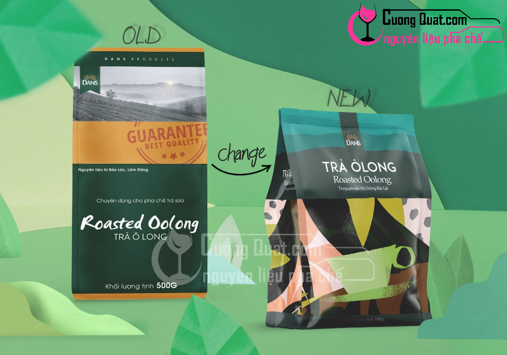 Trà Ô Long Dans Gói 500gr Hương Thơm Tự Nhiên
