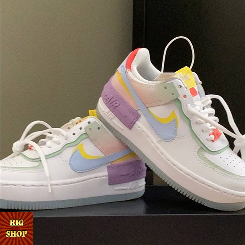 GIÀY THỂ THAO SNEAKER  NỮ AF1 SHADOW MACAROON DIAMOND CANDAY