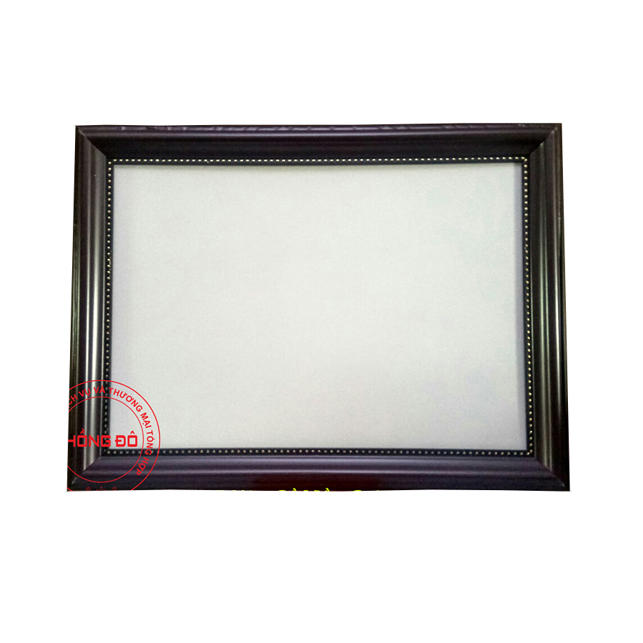 Khung bằng khen A4 nâu gồ