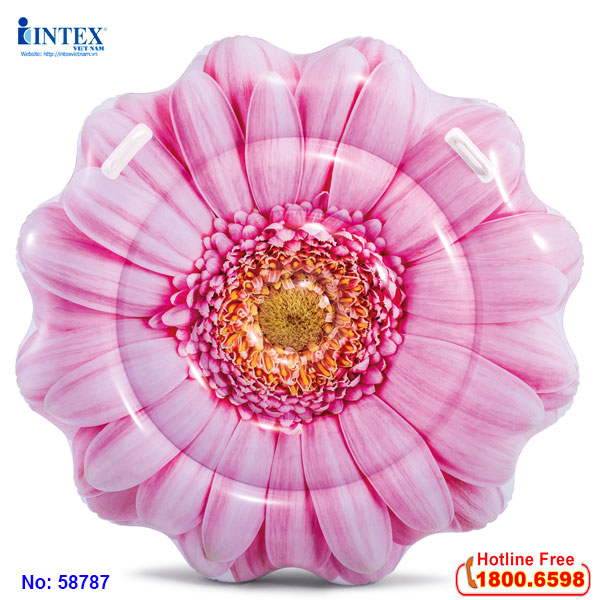 Phao bơi hoa cúc hồng khổng lồ INTEX 58787