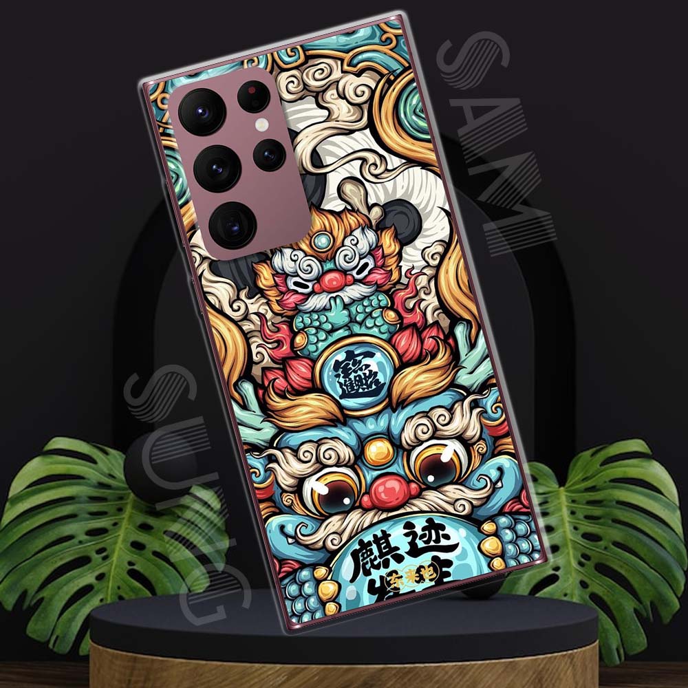 Ốp lưng Samsung S22 Ultra mẫu BST Con giáp TPU