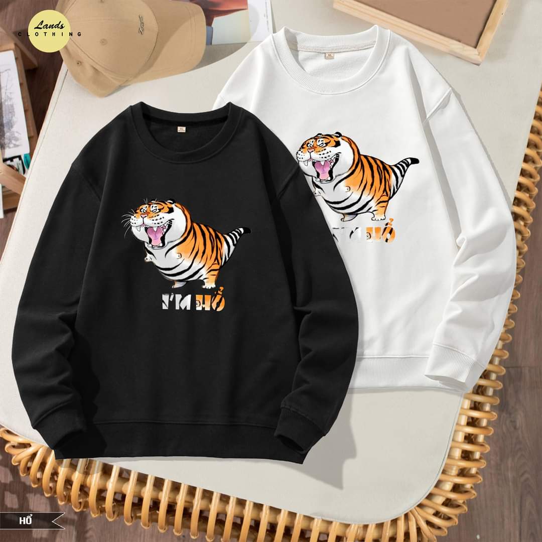 [FREESHIP] ÁO SWEATER ĐÔI IN HÌNH CUTE