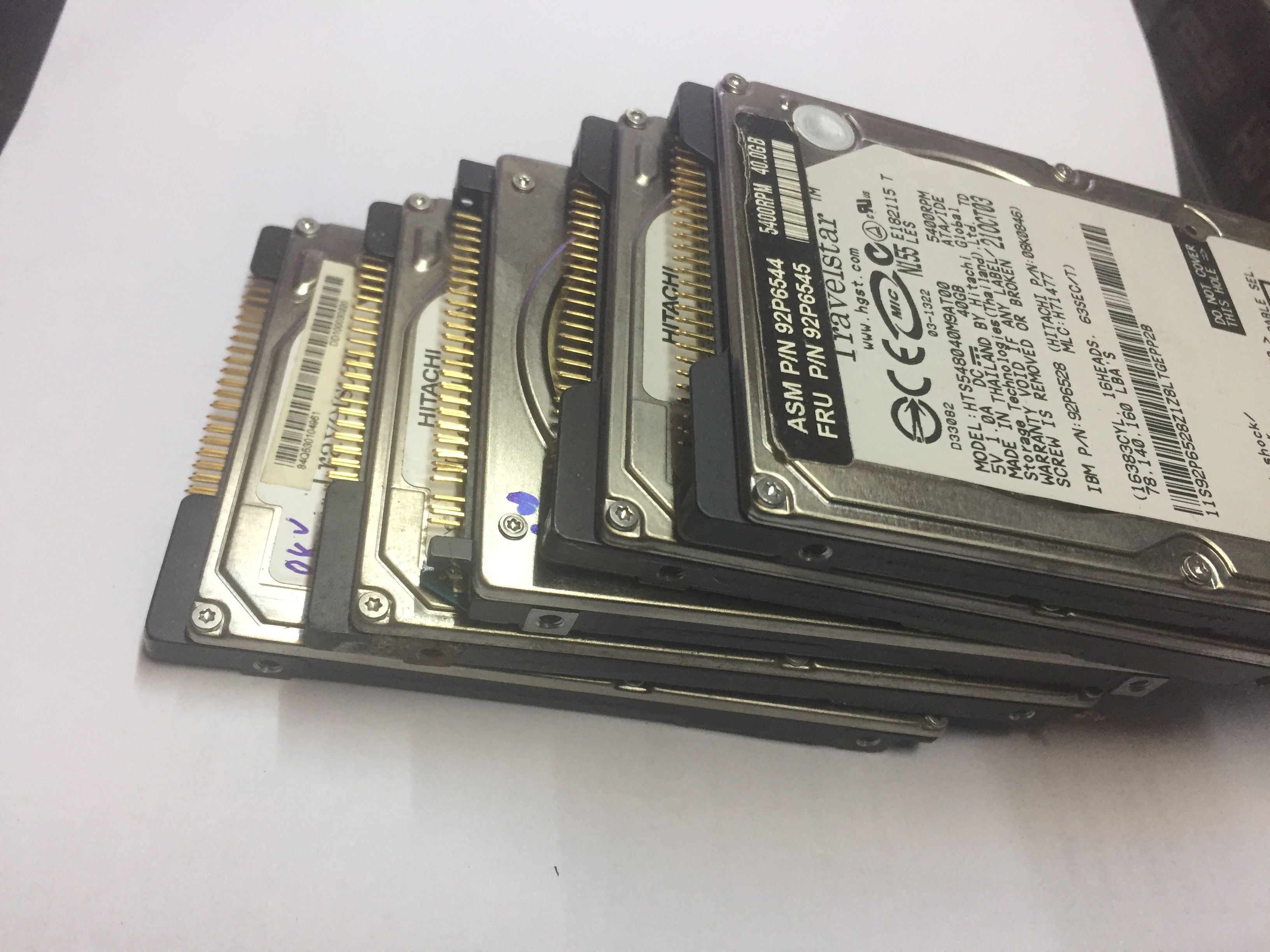 Ổ Cứng HDD Laptop chuẩn ATA chân cắm IDE 40Gb